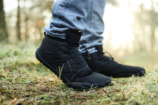 ArcticBare Onyx - Waterdichte Barefoot Schoenen | Winter & Regen | BareBasics